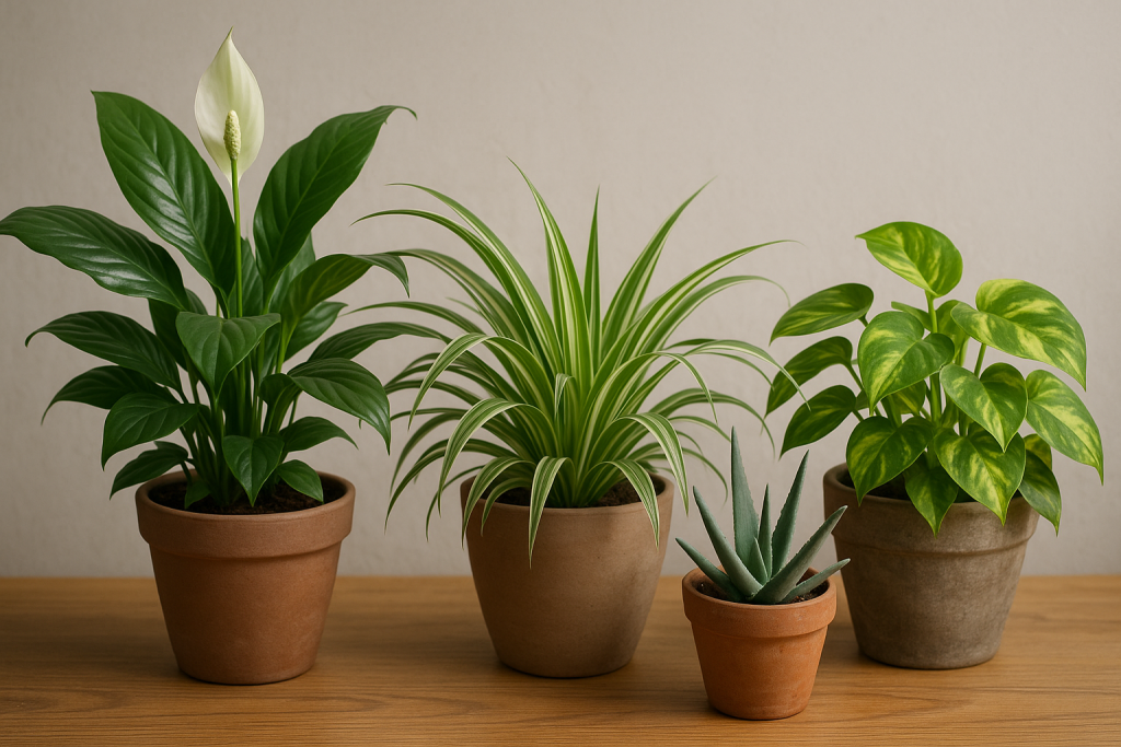 plantes vertes d´intérieur dépolluantes